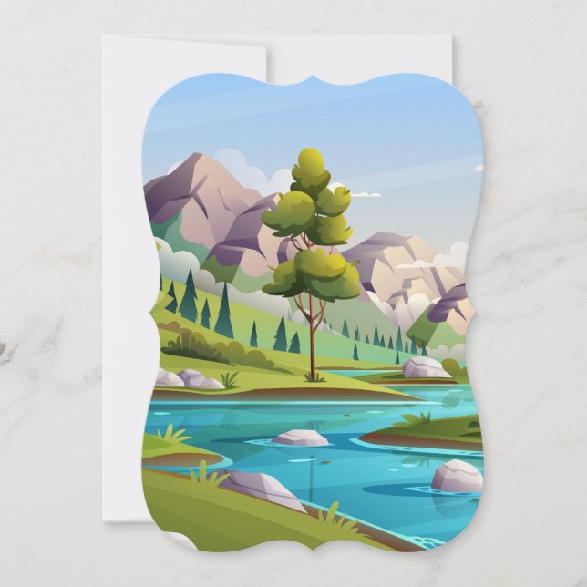 Blue Calm River (Vorderseite)