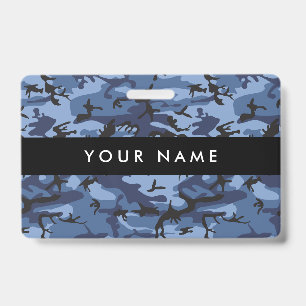 Blue Camouflage, Militär, Armee Ausweis