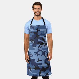 Blue Camouflage, Militär, Armee Schürze