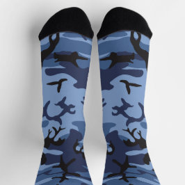 Blue Camouflage, Militär, Armee Socken