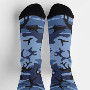 Blue Camouflage, Militär, Armee Socken