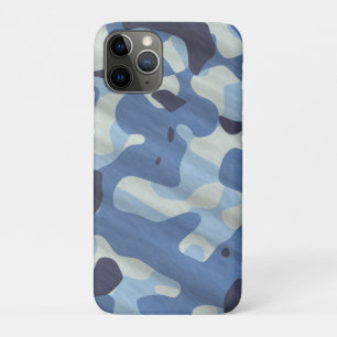 Blue Camouflage Pattern Army Camouflage Man Modern Case-Mate iPhone Hülle
