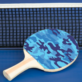 Blue Camouflage Tischtennis Schläger