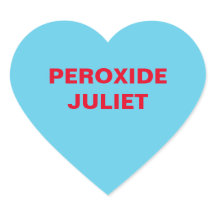 Blue Candy Heart