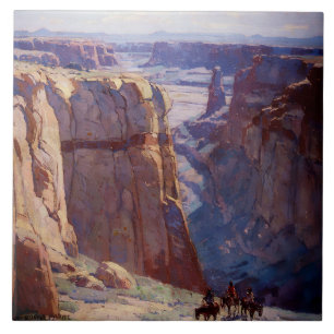 „Blue Canyon“ von Edgar Payne Fliese
