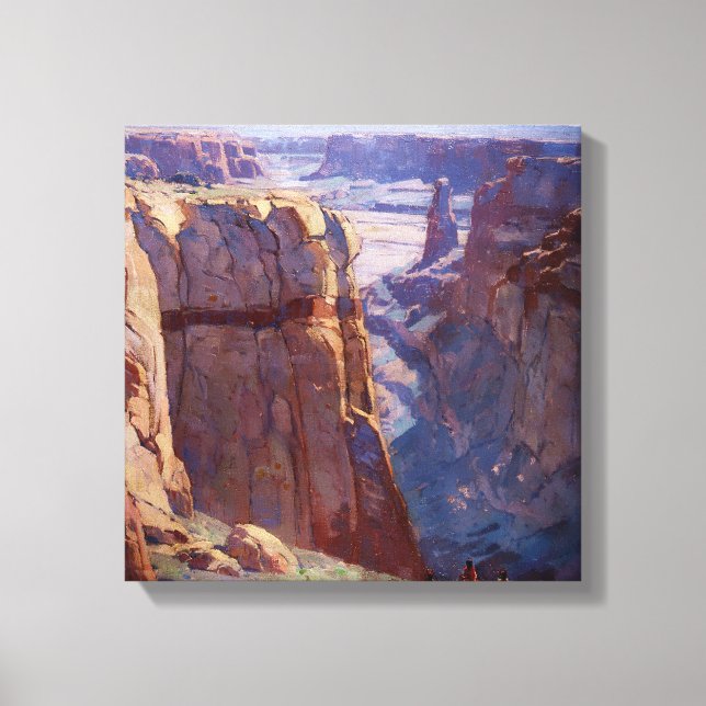 "Blue Canyon" von Edgar Payne Leinwanddruck (Vorderseite)