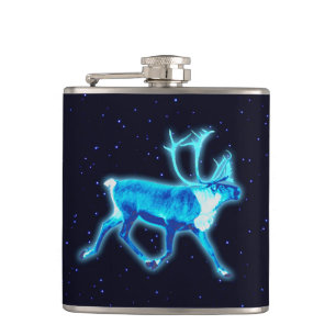 Blue Caribbean Flachmann