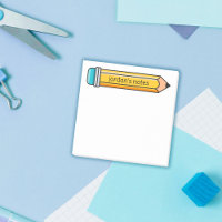 Blue Cartoon Stift Illustration Hinweise Ihres Nam