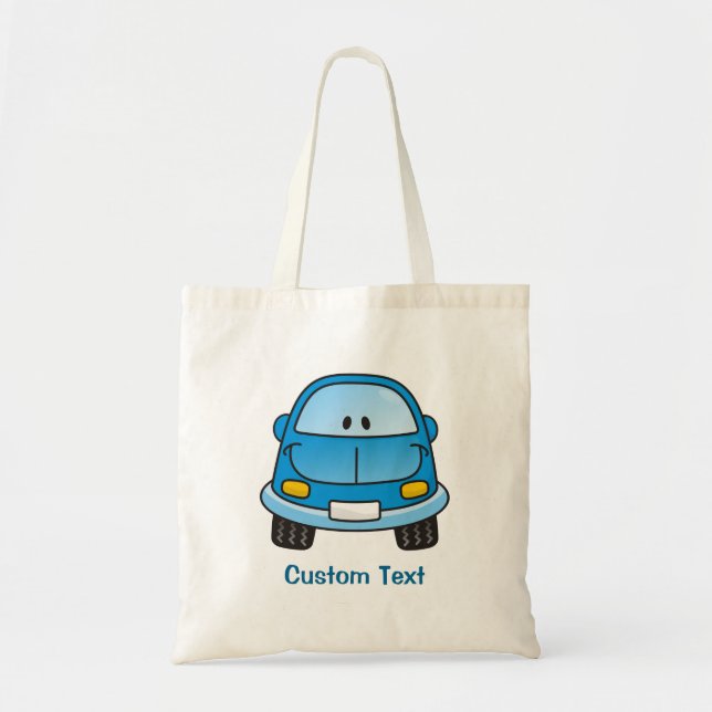 Blue Cartoon Toto Tasche (Vorne)