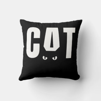 Blue Cat Art Carré Coussin - Cosy