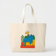 Blue Cat Trophy Lounger - Tot