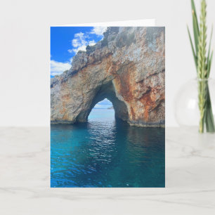 Blue Caves Zakynthos Griechenland Karte