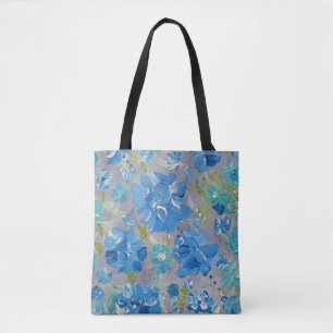 Blue Celebration Floral Toto Bag Tasche