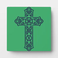 Blue Celtic High Cross