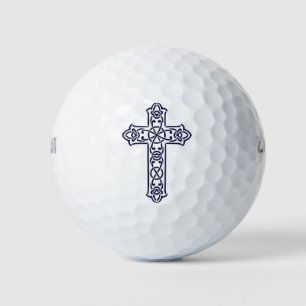 Blue Celtic High Cross Golfball