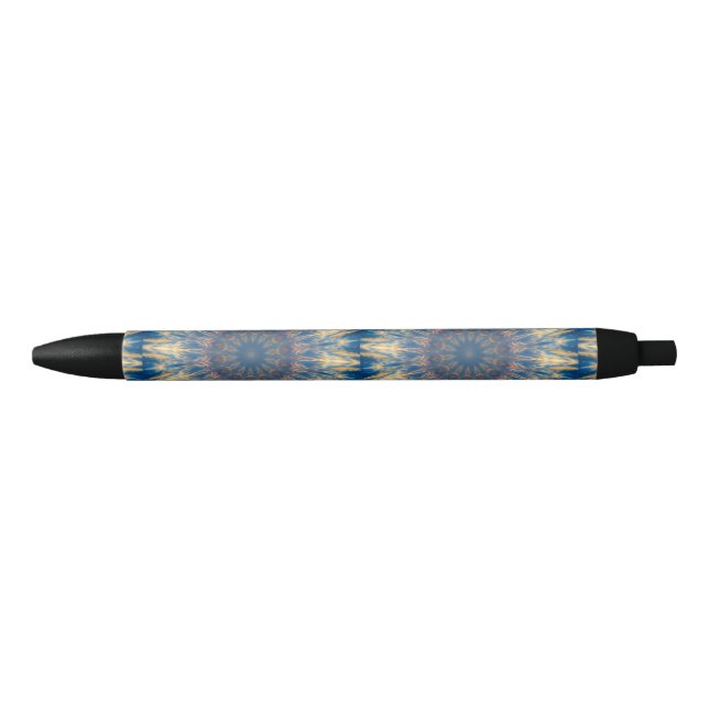 Blue Chakra Kaleidoskop Thunder_Cove Kugelschreiber (Vorderseite)