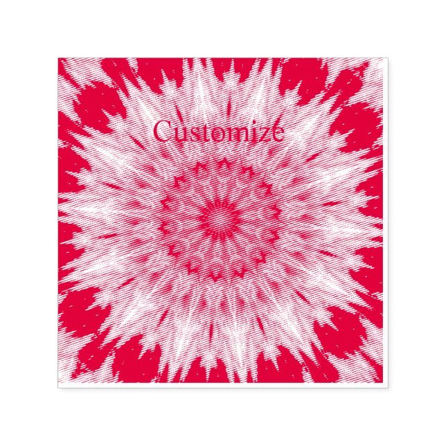 Blue Chakra Kaleidoskop Thunder_Cove Permastempel (Design)