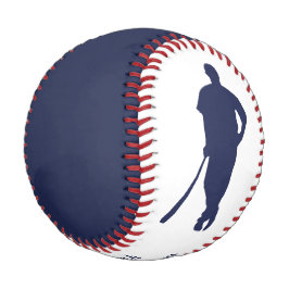 Blue Champion Coach Personalisiert Baseball