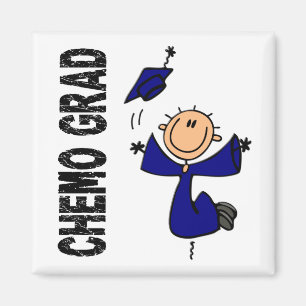 Blue CHEMO GRAD 1 (Doppelkrebs) Magnet
