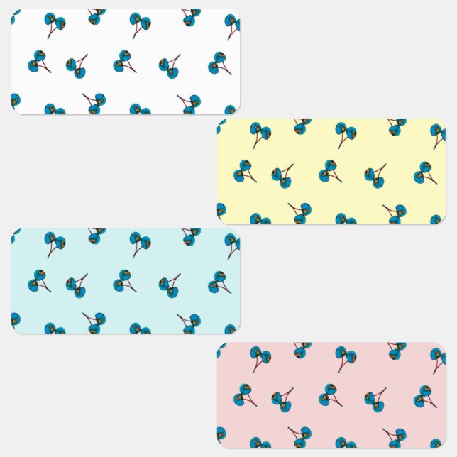 Blue Cherry Etiketten (Gruppe)