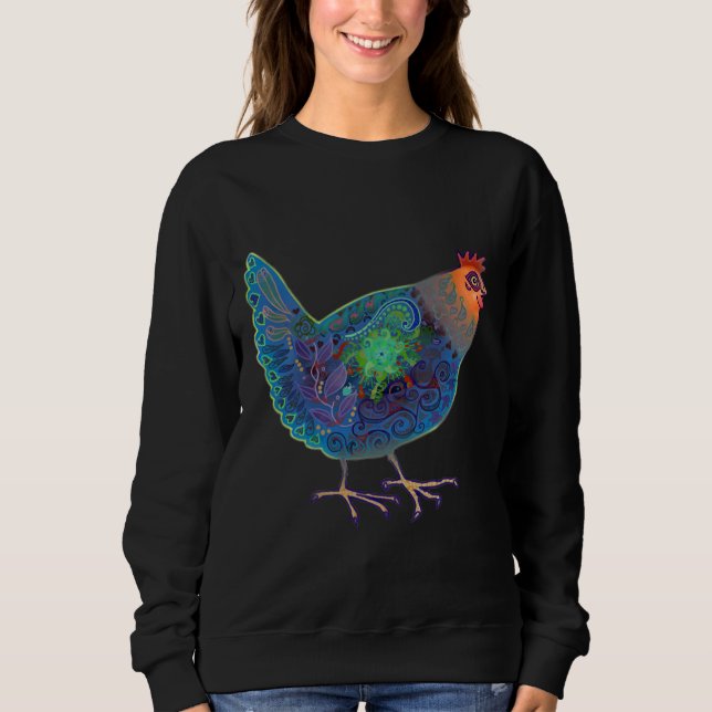 Blue Chicken   Sweatshirt (Vorderseite)