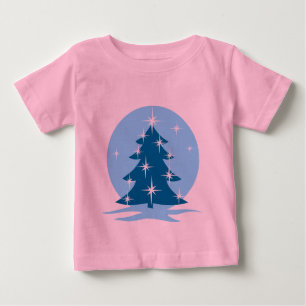 Blue Christmas Baby T - Shirt Holiday Classic T-Sh