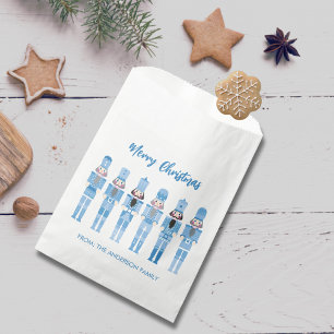 BLUE CHRISTMAS NUTCRACKER GESCHENKTÜTCHEN