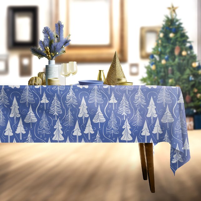 Blue Christmas Pattern#6 ID1009 Tischdecke (Von Creator hochgeladen)