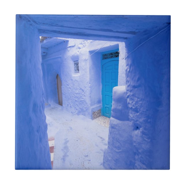 Blue City-Allee Fliese (Vorderseite)