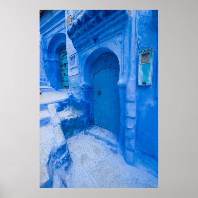 Blue City Door Poster (Vorne)