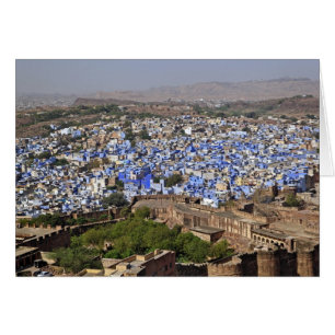 Blue City vue depuis le fort Mehrangarh / Jodhpur.