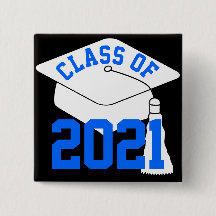 Blue Class of 2024 Grad Cap