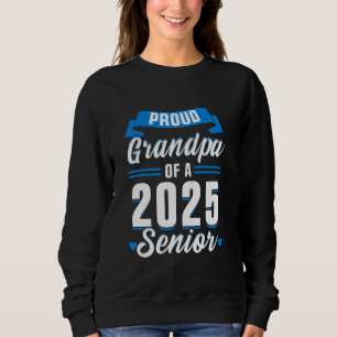 Blue Class of 2025 Senior Abschluss Funny Senior Sweatshirt