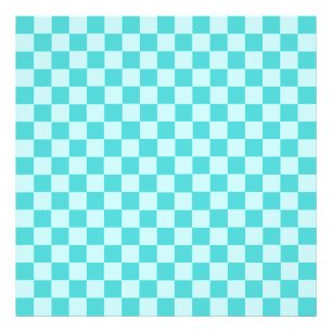 Blue Classic Checkerboard von Shirley Taylor Fotodruck