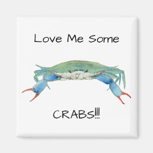 Blue Claw Crab Magnet