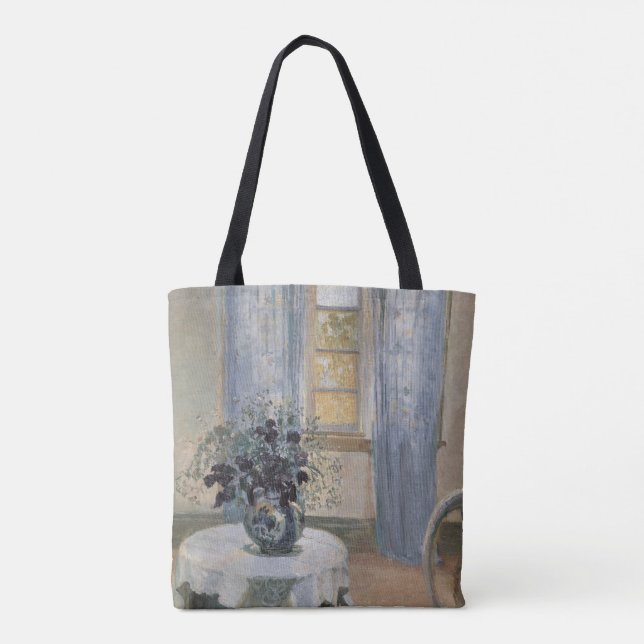 Blue Clematis in the Artist's Studio, Anna Ancher Tasche (Rückseite)