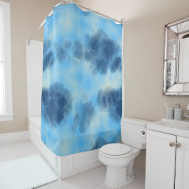 Blue Cloud Art Duschvorhang