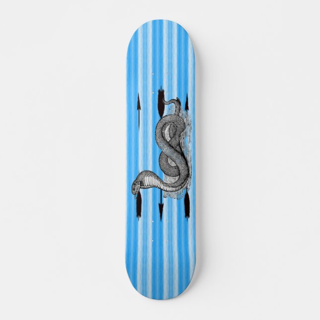 Blue Cobra - Individuell Skateboard (Vorne)