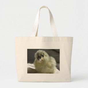 Blue Cochin Chick Jumbo Stoffbeutel