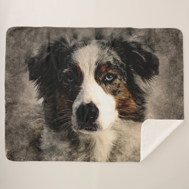 Blue Collie Sherpadecke (Vorderseite (Horizontal))