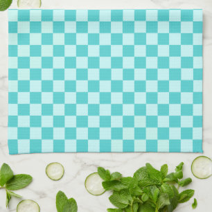Blue Combination Classic Checkerboard von STaylor Geschirrtuch