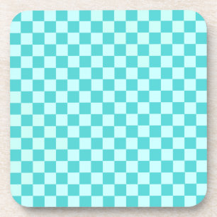 Blue Combination Classic Checkerboard von STaylor Getränkeuntersetzer