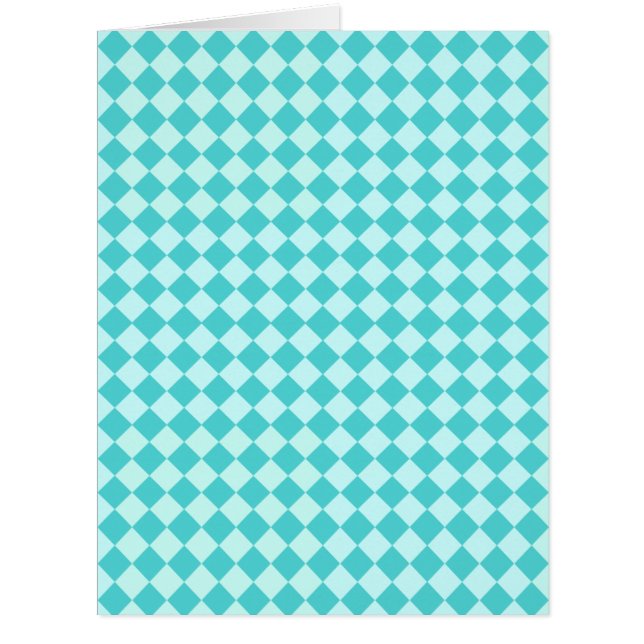 Blue Combination Diamond Pattern von Shirley Taylo (Vorderseite)