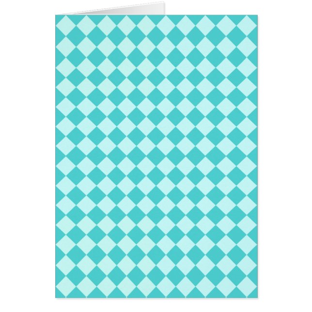 Blue Combination Diamond Pattern von Shirley Taylo (Vorne)