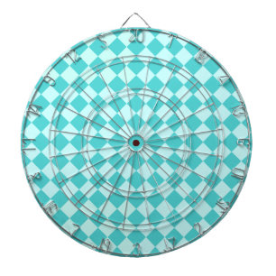 Blue Combination Diamond Pattern von Shirley Taylo Dartscheibe