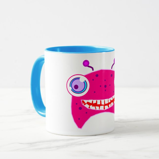 Blue Combo Scaryface Tasse (Vorderseite Links)