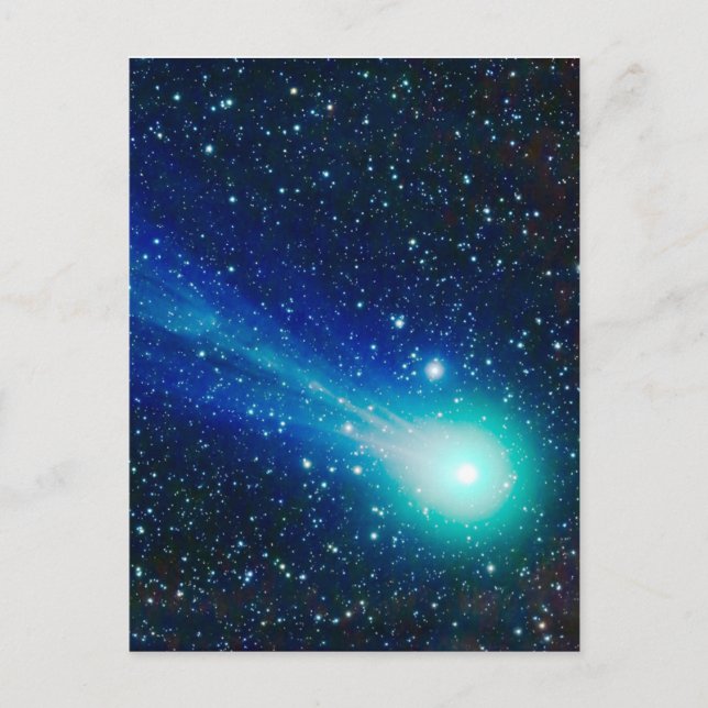 Blue Comet Postkarte (Vorderseite)