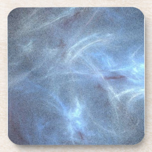 Blue Cosmos Abstrakt Untersetzer