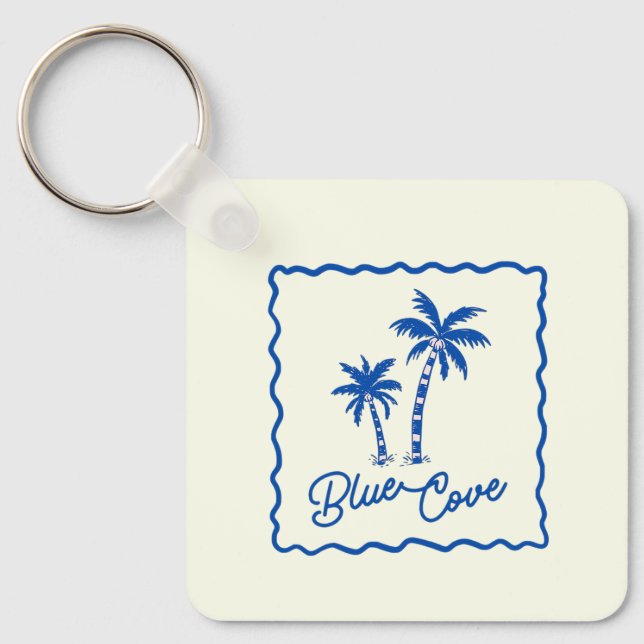 Blue Cove Schlüsselanhänger (Vorderseite)