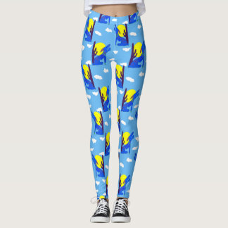 Blue Coyote Leggings